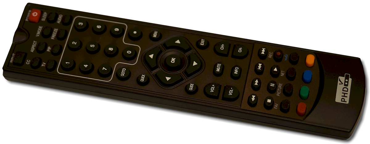 PHD-VRX Remote Control
